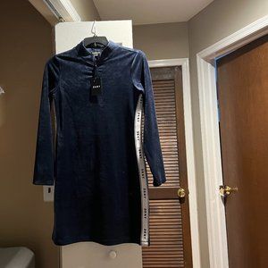 Donna Karen New York Navy Blue Dress